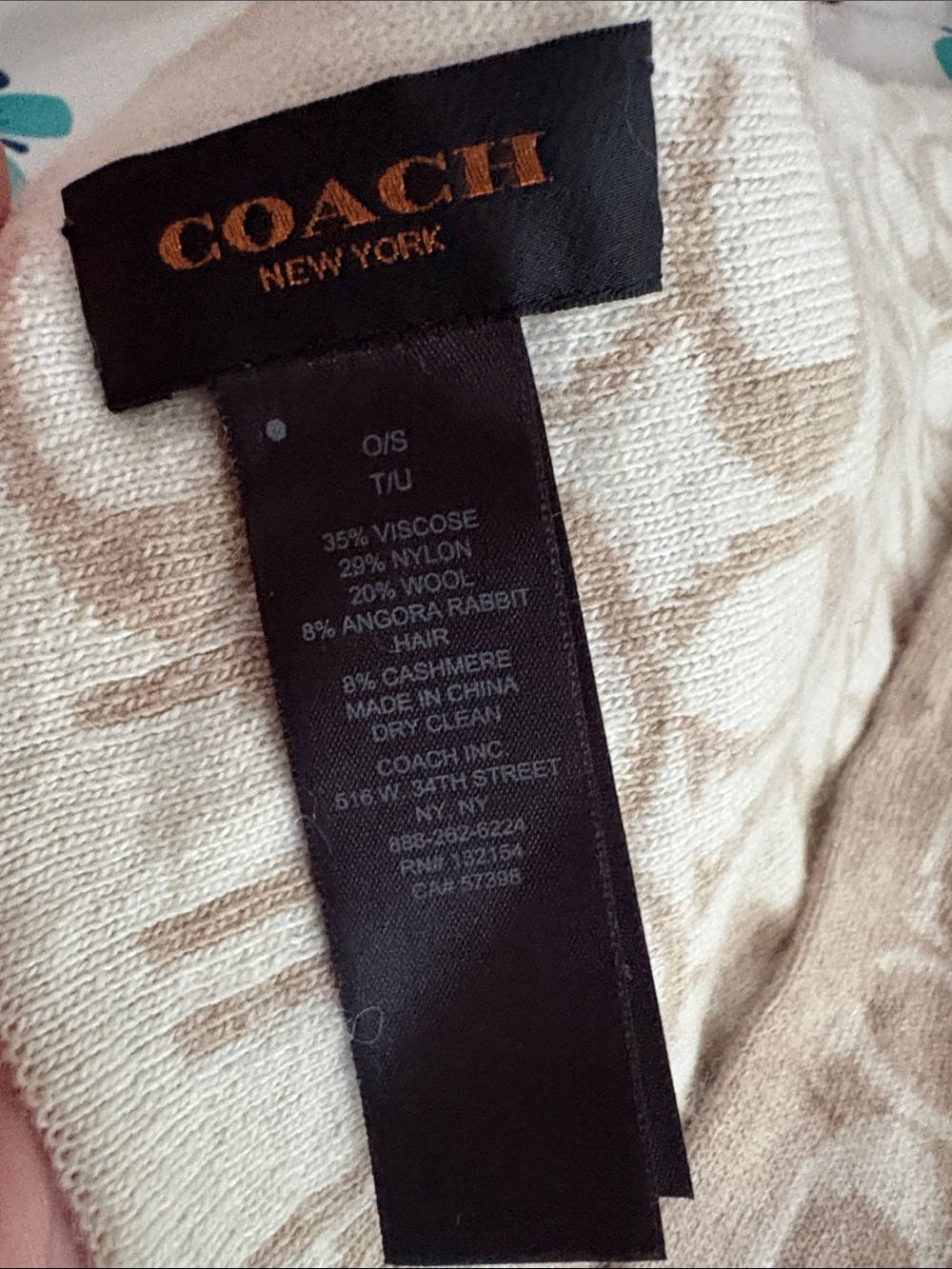 Coach  Scarf - Picture 6 of 8